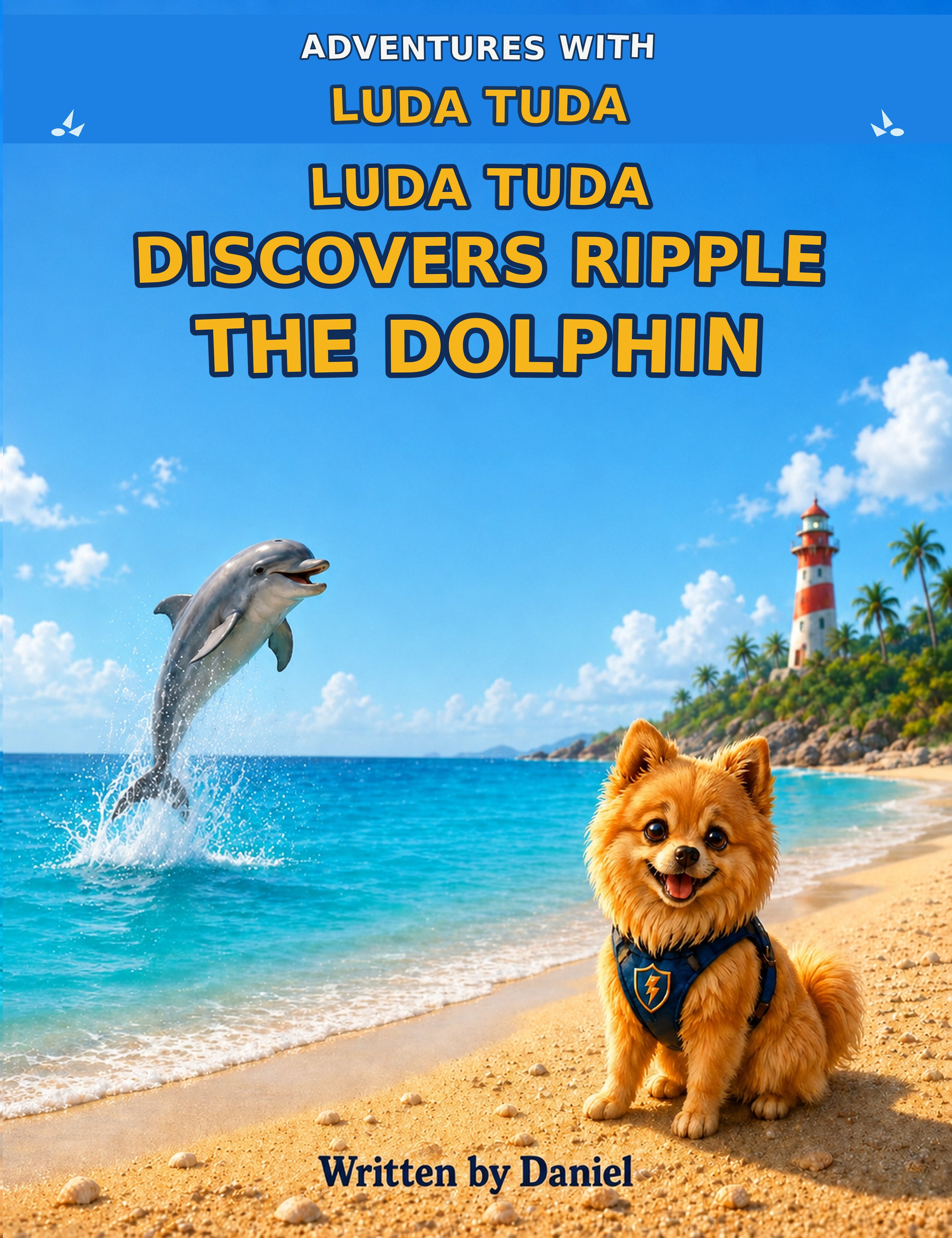 Luda Tuda Discovers Ripple the Dolphin book cover